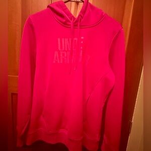 Under armour pink and hot orange hoodie Sz.L